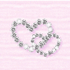 pink with diamond hearts