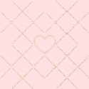 pink and gold heart background