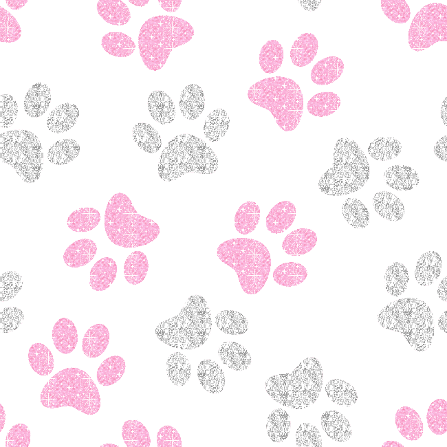 background with paw prints