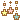 random pastel pixels