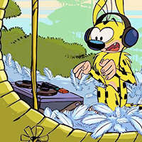 Marsupilami, icons by Skorps.