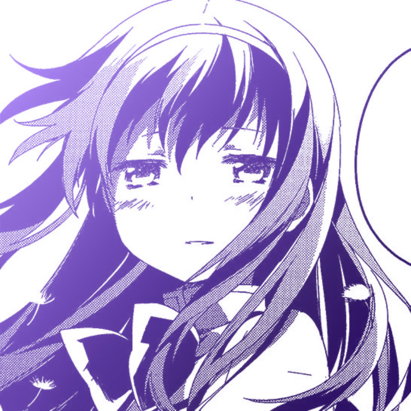ৎ𝄢  homura akemi (puella magi madoka magica) manga iconsno credit needed ♡ please like or rb if saving/using ♡ thank you!