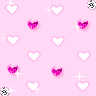 pink hearts
