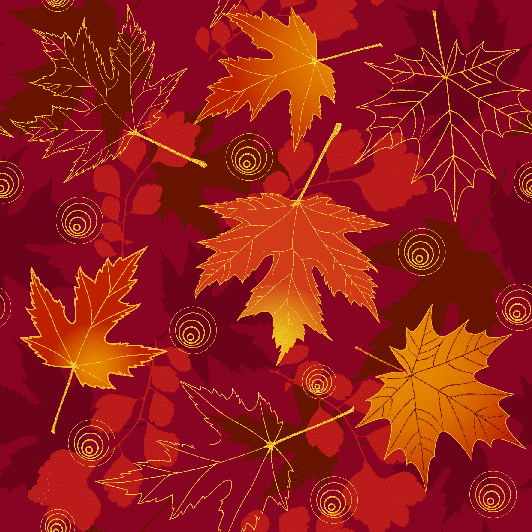 seamless glitter Autumn fall background