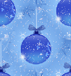 Christmas Blue Bulb