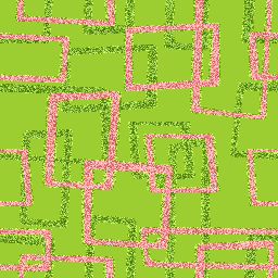 Green & Pink Squares