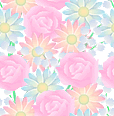 Pink Floral Background