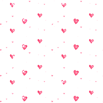 hearts and sparkles