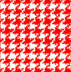 white and red