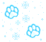 Blue Paws