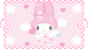 assorted my melody stamps