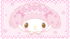assorted my melody stamps
